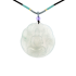 Grade A Icy White Jadeite Pendant