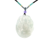 Grade A Icy White Jadeite Pendant