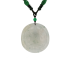 Grade A Icy White Jadeite Pendant