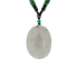 Grade A Icy White Jadeite Pendant