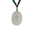 Grade A Icy White Jadeite Pendant