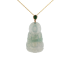 18KG Grade A Icy Jadeite Diamond Pendant