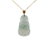 18KG Grade A Icy Jadeite Diamond Pendant