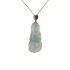 18KG Grade A Icy Jadeite Diamond Pendant