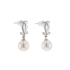 18KG Premier 7.0-7.4mm Japanese Akoya Pearl Earrings