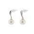 18KG Premier 7.0-7.4mm Japanese Akoya Pearl Earrings