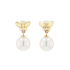 18KG Premier 7.0-7.4mm Japanese Akoya Pearl Earrings