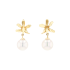 18KG Premier 7.0-7.4mm Japanese Akoya Pearl Earrings