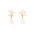 18KG Premier 7.0-7.4mm Japanese Akoya Pearl Earrings