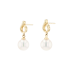 18KG Premier 7.0-7.4mm Japanese Akoya Pearl Earrings