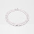 Silver 8.0-8.4mm Japanese Akoya White Pearl Necklace