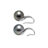 18KG 9.1/9.2mm Natural Color Tahitian Pearl Earrings