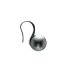 18KG 9.1/9.2mm Natural Color Tahitian Pearl Earrings