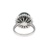 18KG 14.0mm Natural Color Tahitian Peacock Green Pearl Diamond Ring