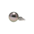 18KG 14.0mm Natural Color Tahitian Peacock Green Pearl Diamond Ring