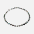 925 Sliver 8.3-10.9mm Natural Color Tahitian Pearl Necklace