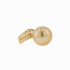 18KG 12.8mm Natural Color South Sea Deep Golden Pearl Diamond Ring