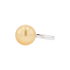 18KG 11.6mm Natural Color South Sea Golden Pearl Ring