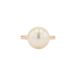 18KG 11.4mm Natural Color South Sea Golden Pearl Ring