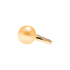 18KG 11.6mm Natural Color South Sea Golden Pearl Ring