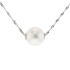 18KG 12.0mm Natural Color South Sea White Pearl Necklace