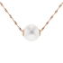 18KG 11.2mm Natural Color South Sea White Pearl Necklace