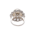 18KG 15.3mm Natural Color South Sea White Pearl Diamond Ring