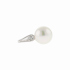 18KG 11.7mm Natural Color South Sea White Pearl Diamond Ring