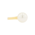 18KG 11.5mm Natural Color South Sea White Pearl Ring