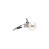 14KG 11.1X11.6mm Natural Color South Sea White Pearl and Shell Ring