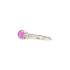 14KG 1.50ct+ Natural Unheated Burma Pink Star Sapphire Diamond Ring