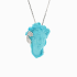 18KG Turquoise Diamond Pendant/Brooch GA