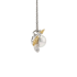 18K Solid Gold Akoya Pearl ARIES Pendant