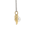 18K Solid Gold Akoya Pearl GEMINI Pendant