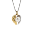 18K Solid Gold Akoya Pearl GEMINI Pendant