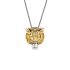 18K Solid Gold Akoya Pearl LEO Pendant